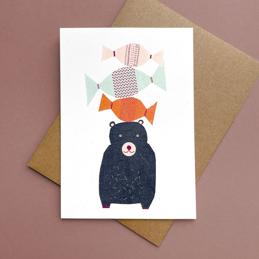 Greeting Card Sweetie Bear