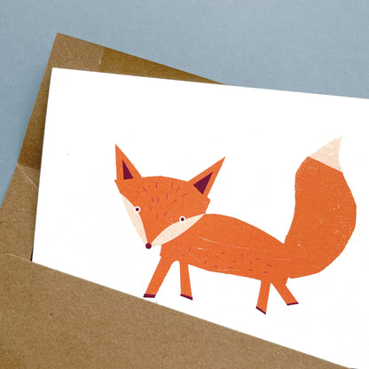 Greeting Card Fox