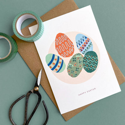 Greeting Card Easter Eggs