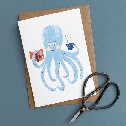 Greeting Card Octopus