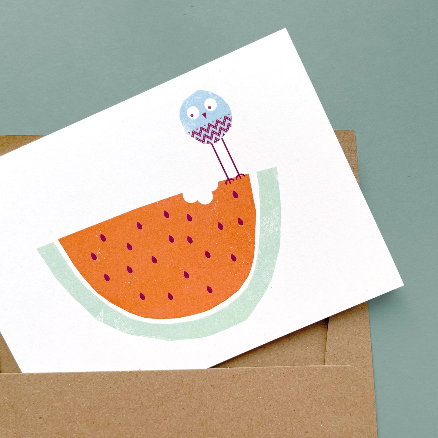 Greeting Card Watermelon