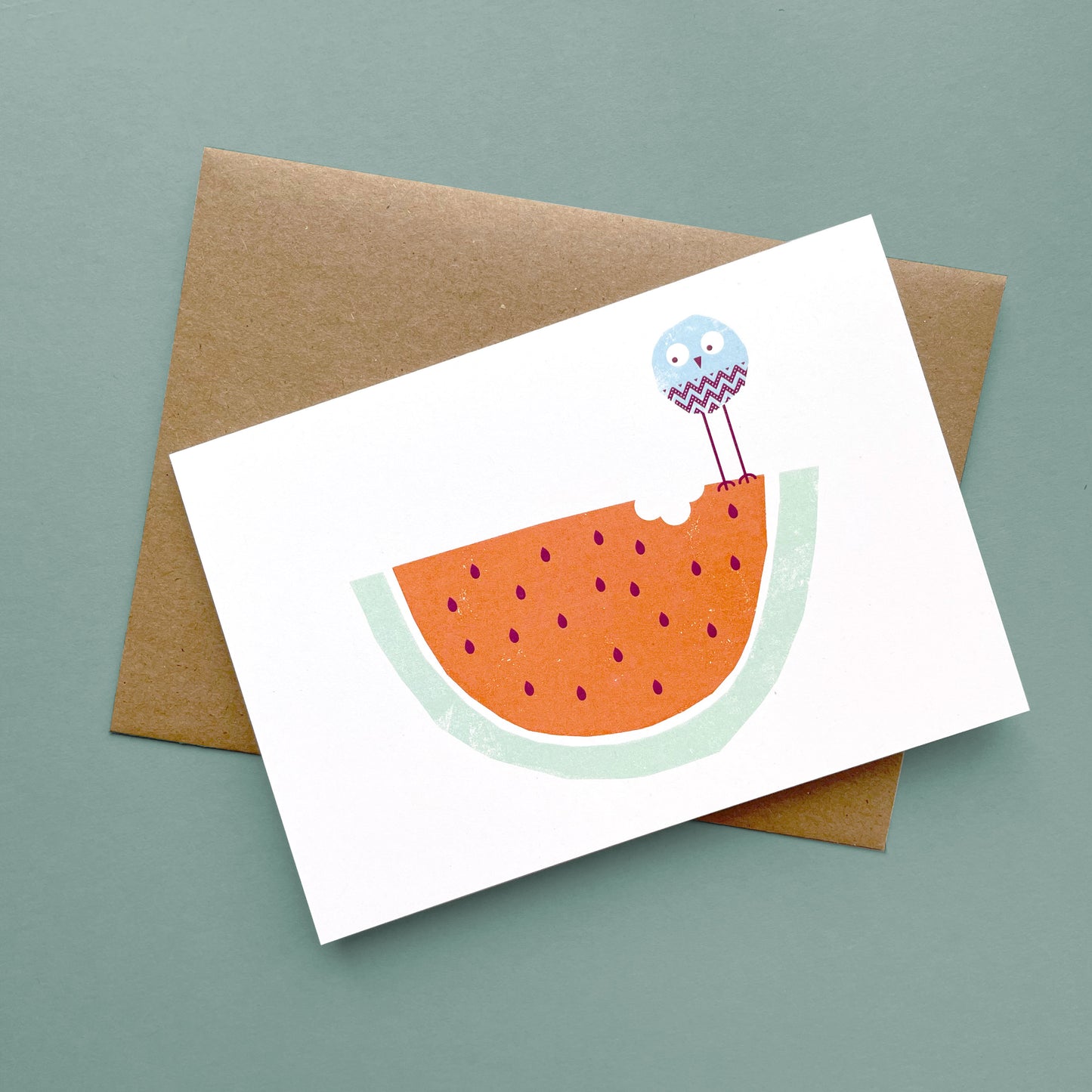 Greeting Card Watermelon