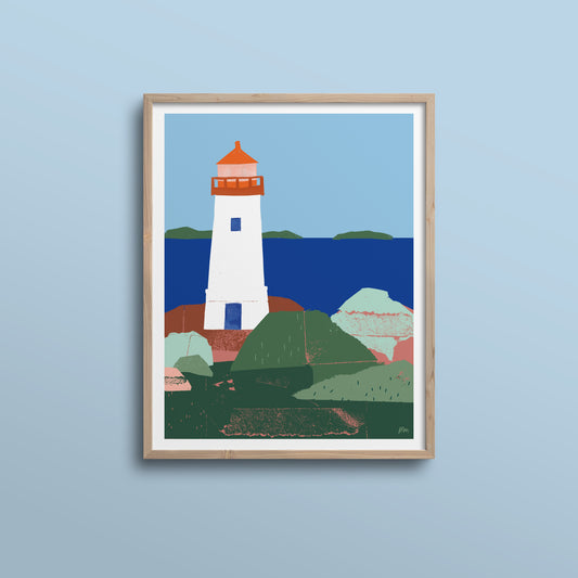 Louisbourg Lighthouse – 11 x 14 Print
