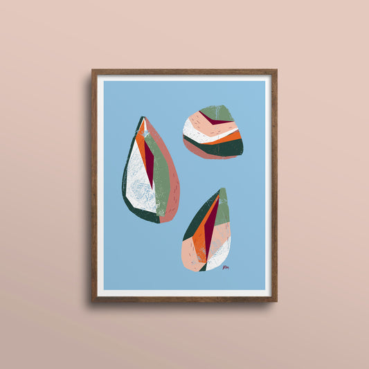 Mussels – 11 x 14 Print