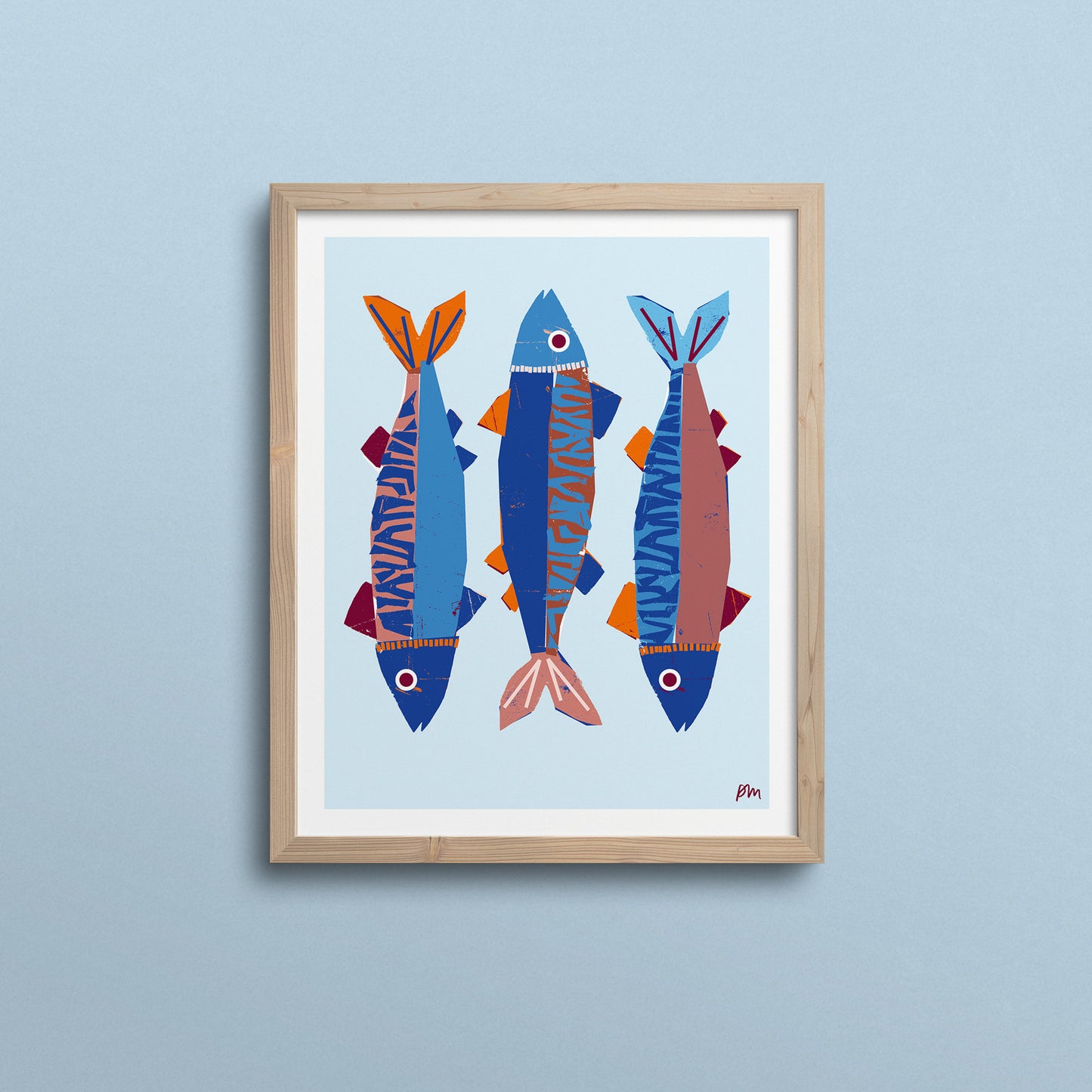 Mackerel – 8 x 10 Print