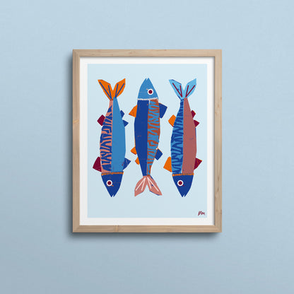 Mackerel – 8 x 10 Print