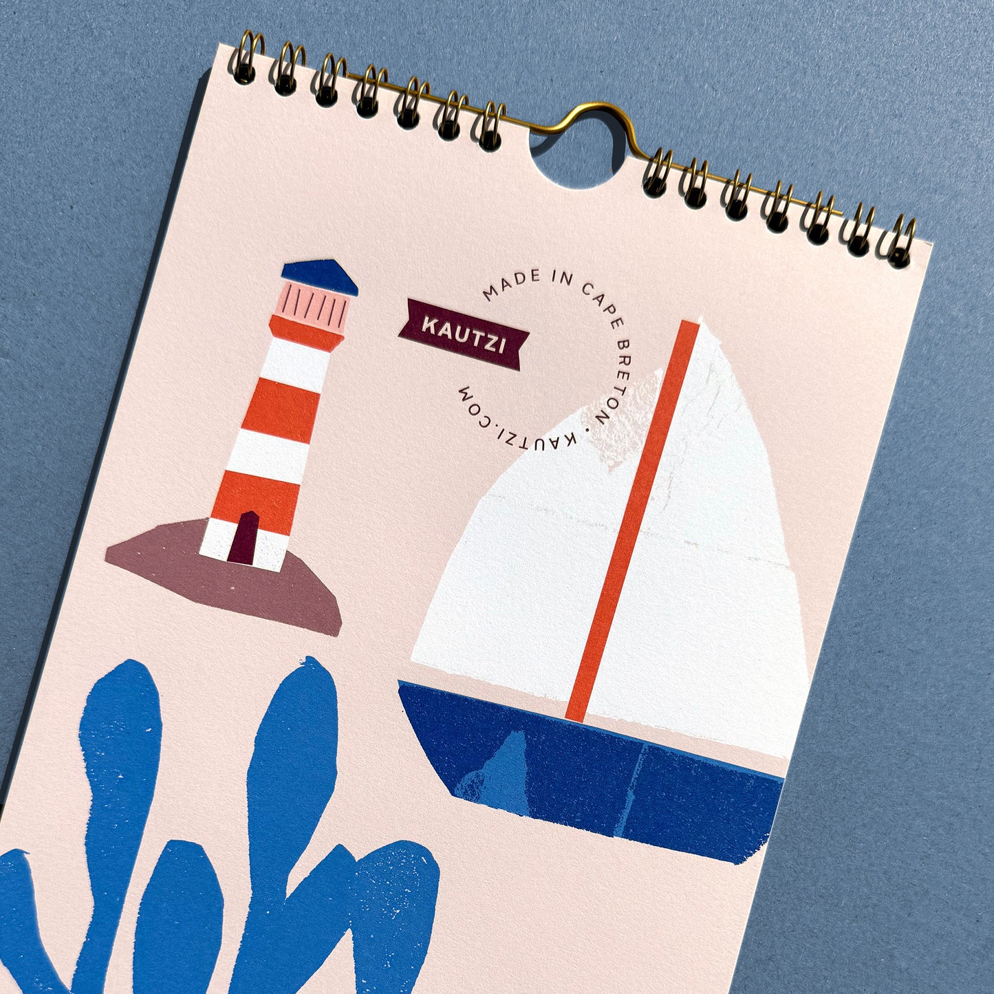 Kautzi 2025 Wall Calendar – Maritime Charm