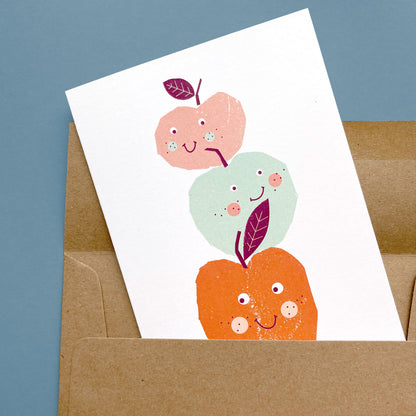 Greeting Card Apples