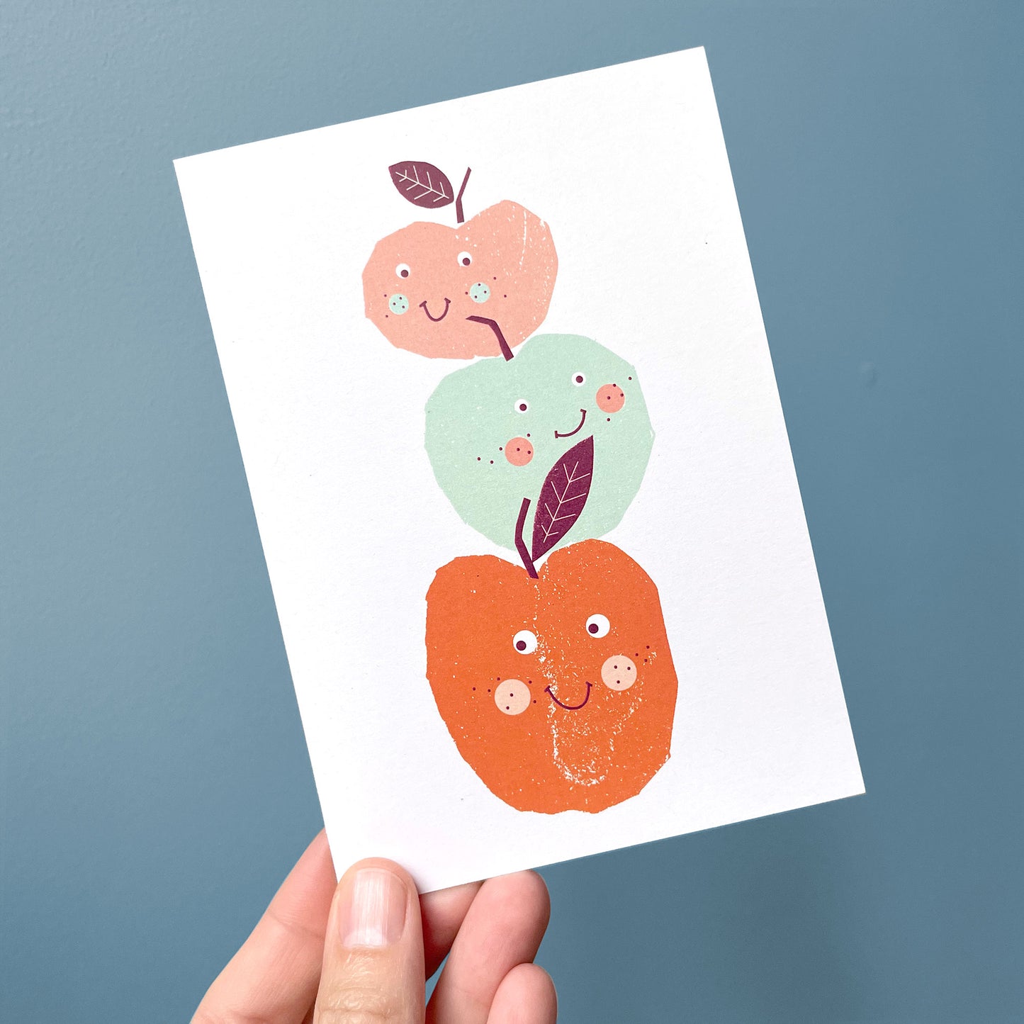 Greeting Card Apples