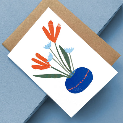 Greeting Card Flowers