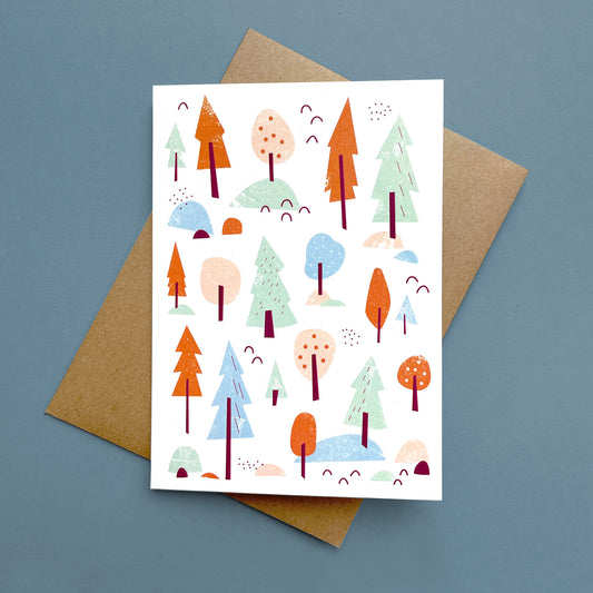 Greeting Card Forest