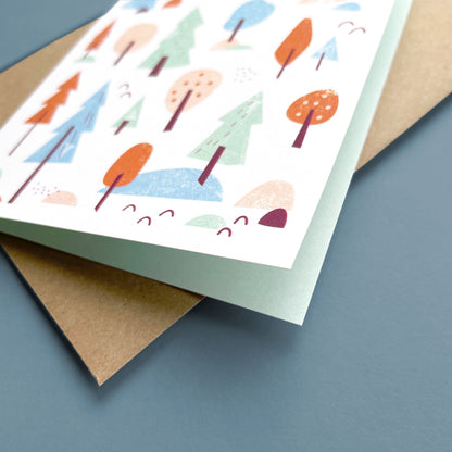 Greeting Card Forest