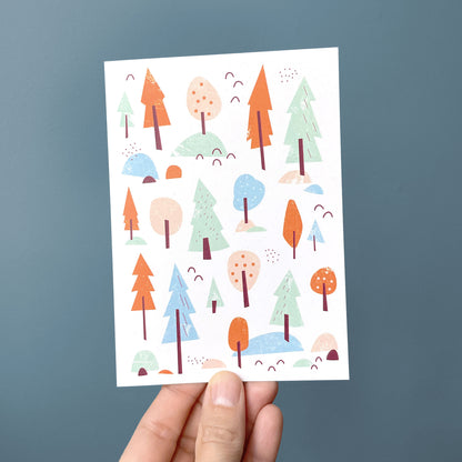 Greeting Card Forest