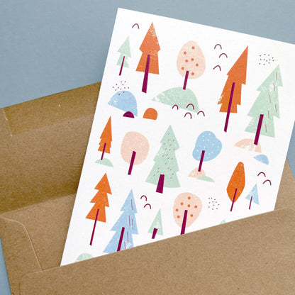 Greeting Card Forest