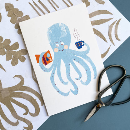 Greeting Card Octopus