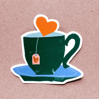 Sticker Cup of Tea