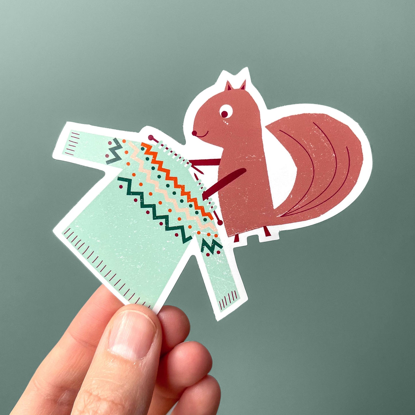 Sticker Squirrel