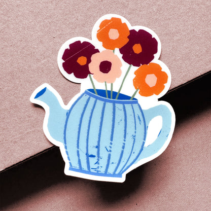 Sticker Teapot